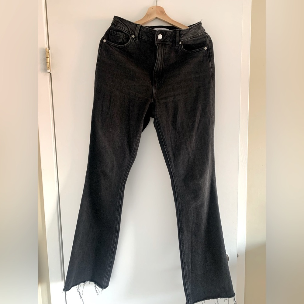 Dynamite Bootcut Pants, size 28 frayed hem at the bottom. Worn a few times